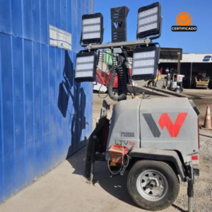 torre de iluminación wacker neuson ltv6k sodio