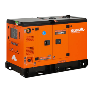 generador eléctrico kolvok gss 14d 12.0 kva 220 v. diesel uso continuo